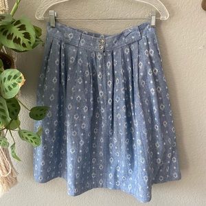 Marie Ellyse Vintage High Waist Mini Skirt